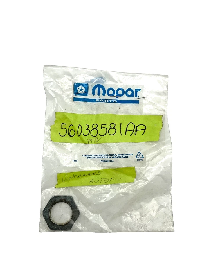 NOS Mopar Axle Nut 56038581AA Jeep Liberty 2002–2007 OEM - Image 1 of 1