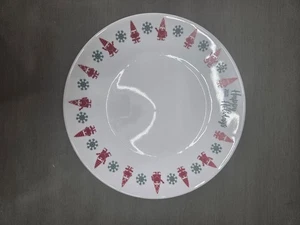 Vintage Corelle Christmas "Happy Holidays 2021" Dinner Plate "Gnomes" 11" - Picture 1 of 6
