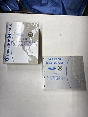 Ford Crown Victoria & Grand Marquis 2005 manual de cableado de taller de servicio de fábrica Foto 1 de 2