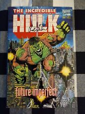 Incredible Hulk Future Imperfect 1 and 2 Complete Set Marvel Comics 1992 Signed