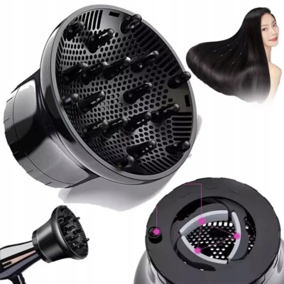 Universal Haartrockner Diffusor Luftdusche Fingerstyler Diffuser Fön Aufsatz DE - Bild 1 von 4