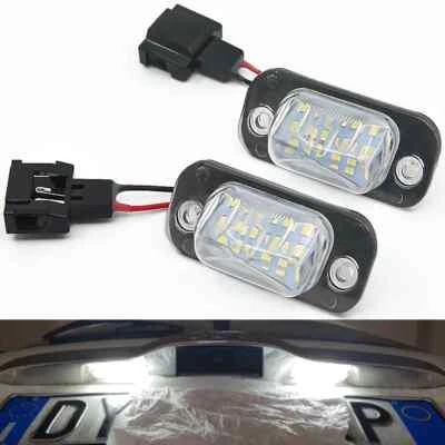 2Pc LED éclairage de la plaque d'immatriculation pour VW Golf Golf MK3 Polo III - Image 1 of 4
