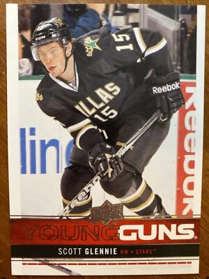12-13 UD Series 1 Hockey Young Guns 221 Scott Glennie - Image 1 of 2