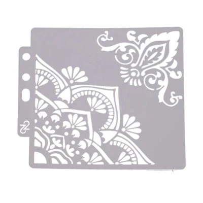 1 Stück Hochzeitstorte Schablone Blumenhandwerk Schablone Blume Malerei Vorlage - Bild 1 von 4