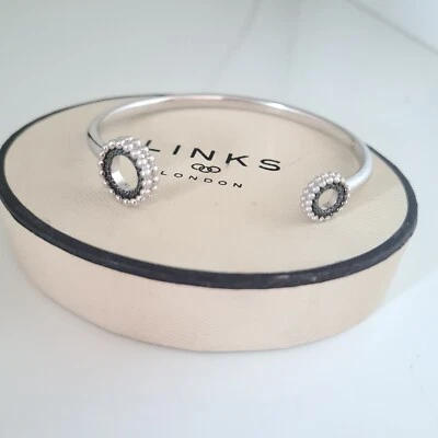 Links of London effervecence Blue diamond bangle - Image 1 of 4