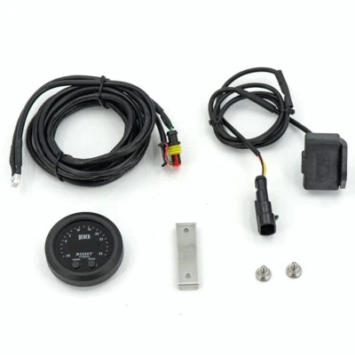 52mm Digital -30in/Hg-35psi Electronic Turbo Boost Gauge Ultra-Thin Vacuum Gauge - Image 1 of 4