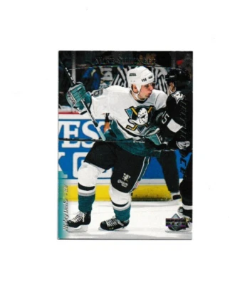 1995-96 Upper Deck ELECTRIC ICE parallel # 72 Mike Sillinger Anaheim Ducks - Image 1 of 3