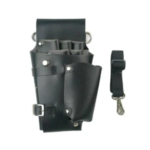 Hairdresser Scissor Holster Barber Tool Belt Bag Pu Leather Pouch Case New - Picture 1 of 6