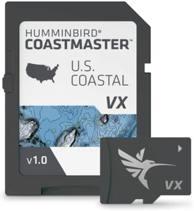 Humminbird 601015-1 CoastMaster U.S. Coastal V1 Digital GPS Maps Micro Card - Picture 1 of 3