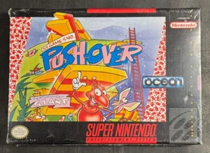 Push-Over (Super Nintendo Entertainment System, 1992) Brand New Factory Sealed - Picture 1 of 4