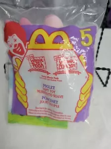 McDonald's Happy Meal Winnie the Pooh 1999 3 NIP #5 Piglet, #6 Roo, #7 Eeyore - Picture 1 of 10