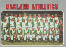 1970  Topps Baseball # 631 Oakland Athletics TC NM TheVintageCards