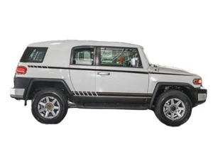 Graphic Racing Stripes Car Side Sticker For Toyota FJ Cruiser Rocker Panel Decal - Picture 1 of 7