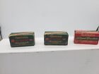 Vintage  Lot Of 3 Remington Kleanbore 22 Long Ammunition Boxes EMPTY FREE SHIPPI