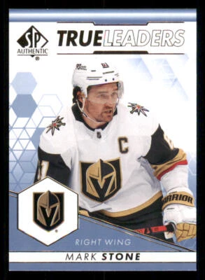 2022-23 SP Authentic True Leaders Blue #TL10 Mark Stone - Image 1 of 2