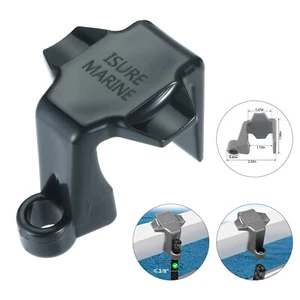 4 piezas clips para guardabarros de barco montaje en riel de pontón guardabarros parachoques suspensión cuerda clip gancho - Imagen 1 de 6