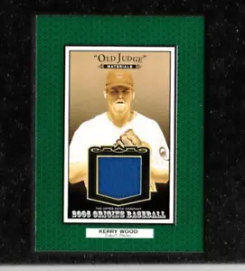 GU SWATCH KERRY WOOD 2005 Upper Deck Origins OLD JUDGE MATERIALIS cuccioli come nuovo - Foto 1 di 2