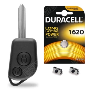Carcasa 2 Botones Control Remoto Llave Inteligente Partner Peugeot Interruptor - Imagen 1 de 4