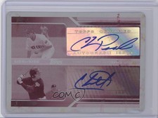 2011 Topps Pro Debut Printing Plate Magenta 1/1 Chris Parmelee Marrero Auto 0s2