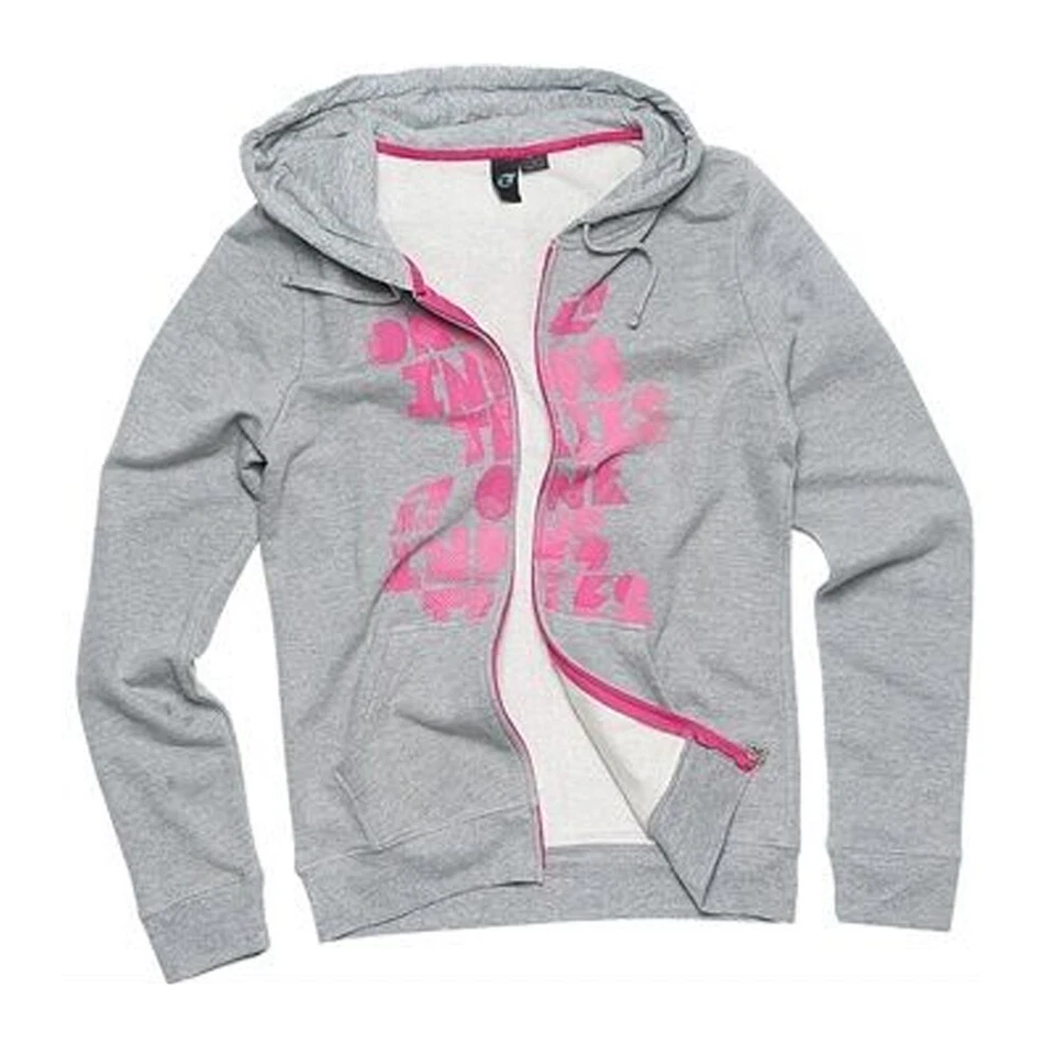 ONE INDUSTRIES MUJER WHATSOEVER CREMALLERA SUDADERA CON CAPUCHA GRIS suéter motocross mx Foto 1 de 1