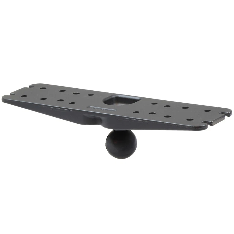 RAM Mount Rectangular 3x11 inch Marine Plate with 1.5 inch Ball RAM-137BU - Image 1 of 1