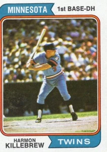 1974 Topps - Harmon Killebrew #400 Good Condition - Picture 1 of 2