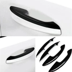 Glossy Black For Cadillac CT5 CT5-V Luxury 2020-2023 Door Handle Cover Trim 4pcs - Picture 1 of 3