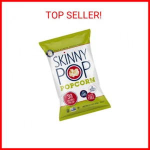 SkinnyPop Original Popcorn, 4.4oz Grocery Size Bags, Skinny Pop, Healthy Popcorn - Picture 1 of 2