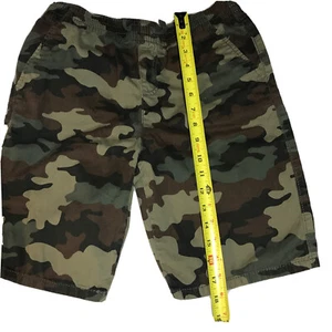 Levi’s youth Slim Fit  shorts size XL CAMO camping NWOT 100%  Cotton Retired HTF - Picture 1 of 9