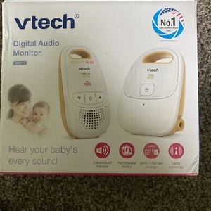 VTech DM111 Audio Baby Monitor with 1 Parent Unit with Rechargeable Battery Long - Picture 1 of 2