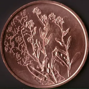 ÖSTERREICH 10 EURO 2023 "VERGISSMEINNICHT" Kupfer UNC - Bild 1 von 2