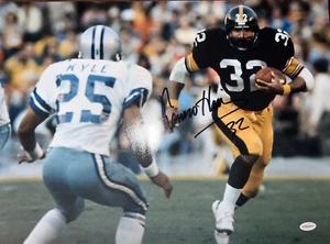 FRANCO HARRIS PITTSBURGH STEELERS SB XII ACTION SIGNED 16x20 - Picture 1 of 3