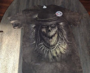 Nuova T-shirt grafica James Ryman 2013 Spaventapasseri cravatta tie tinta taglia S Halloween - Foto 1 di 5