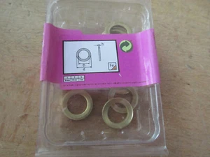 10 x Fitschenringe 10x16x2mm / Türringe Unterlegscheiben  / Aktion Nordreg - Bild 1 von 3