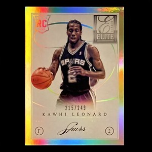 2012-13 Panini Elite Series Kawhi Leonard #257 Rookie /249 SP Rare