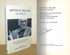 Christopher Bigsby - Arthur MIller and Company - Signed - 1st/1st 1990 First Ed - Foto 1 di 5