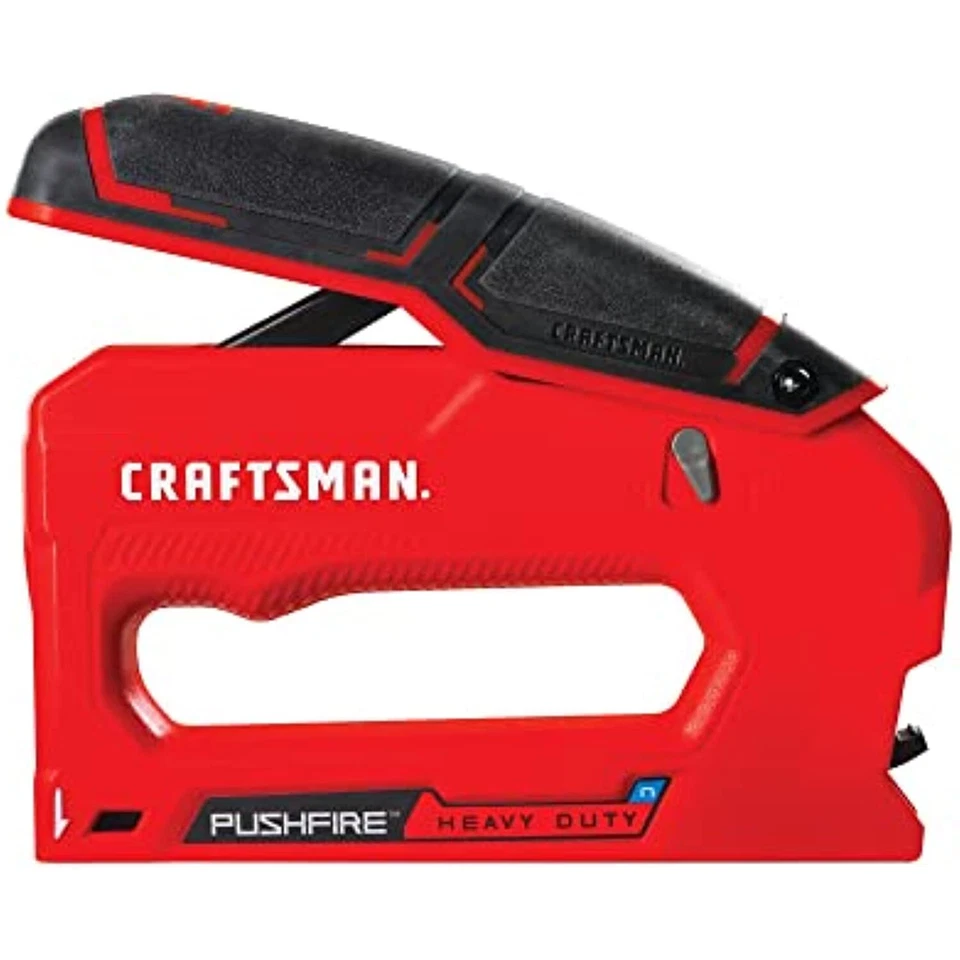 CRAFTSMAN Heavy Duty Staple Gun CMHT82643 Pushfire Heavy Duty