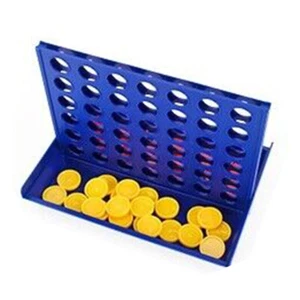 Large Connect Four In A Row 4 In A Line Board Game Kids Children Educational Toy - Picture 1 of 8