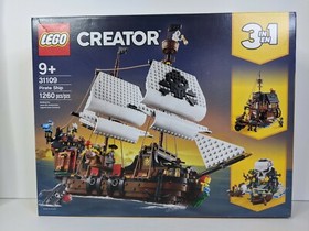 New LEGO🏴&zwj;☠️Pirate Ship 31109🏴&zwj;☠️Creator 3-in-1🏴&zwj;☠️SEALED NIB
