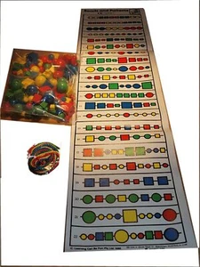 Beads And Patterns Learning Resource - SHAPES SORTING - NEW - Picture 1 of 2