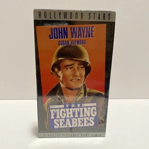 The Fighting Seabees (VHS, 1992) John Wayne, Susan Hayward *BRAND NEW SEALED* - Picture 1 of 3