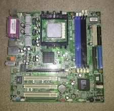 ATI MS-7184 motherboard AMD Sempron CPU - IDE on board Vintage Hardware PCI