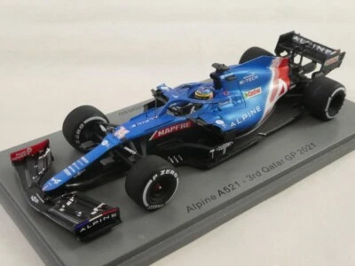 Spark Alpine A521 Renault #14 Fernando Alonso 3rd Qatar GP 2021 1/43 S7851 - Immagine 1 di 3