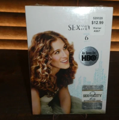 SEX AND THE CITY Season 6 Part 2 DVD  (2010) New Sealed!! - Image 1 of 2
