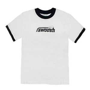 Camiseta "Swoosh" blanca vintage Nike para niños - Imagen 1 de 2