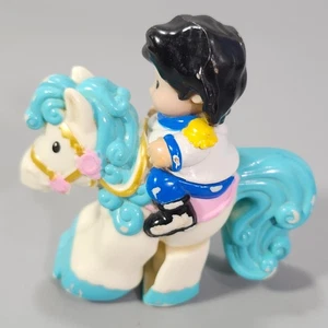 Prince Eric Klip Klop Horse Fisher Price Little People Little Mermaid Disney - Picture 1 of 9