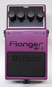 BOSS BF-2 Flanger Guitar Effects Pedal MIJ 1986 #435 DHL Express or EMS - Picture 1 of 12