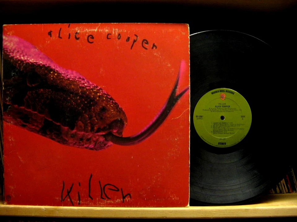 Alice Cooper / Killer - Classic Rock Vinyl - 1971 Green Label OG Pressing - Image 1 of 2