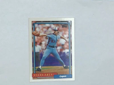 1992  STEVE FREY : MONTREAL EXPOS : MINT : VINTAGE TOPPS  174 - Image 1 of 2