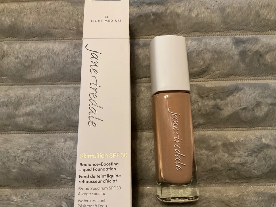 Jane Iredale Skintuition SPF30 30 ml 1 oz - 34 medio claro NUEVO Foto 1 de 1